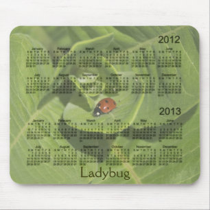 Tapis De Souris Calendrier 2012-2013 de coccinelle Mousepad