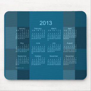 Tapis De Souris Calendrier 2013