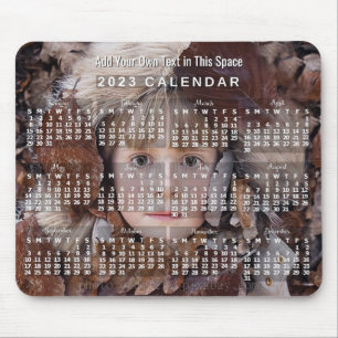 Tapis De Souris Calendrier 2023 (Voir la description pour la versi