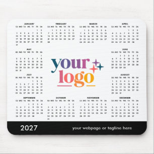 Tapis De Souris Calendrier de souris pour l'année 2027 pour les en