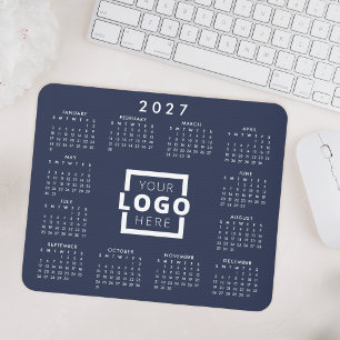 Tapis De Souris Calendrier d'entreprise personnalisé avec logo d'e
