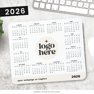 Tapis De Souris Calendrier marketing de marque 2026 Pad souris