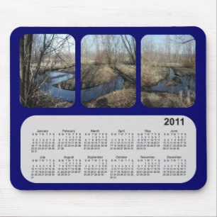 Tapis De Souris Calendrier Paysages 2011