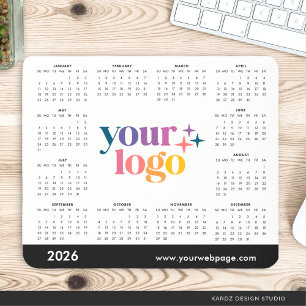Tapis De Souris Calendrier promotionnel personnalisé pour l'entrep