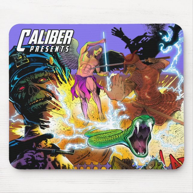 Tapis De Souris Calibre Présente le pavé de souris V3 (Devant)