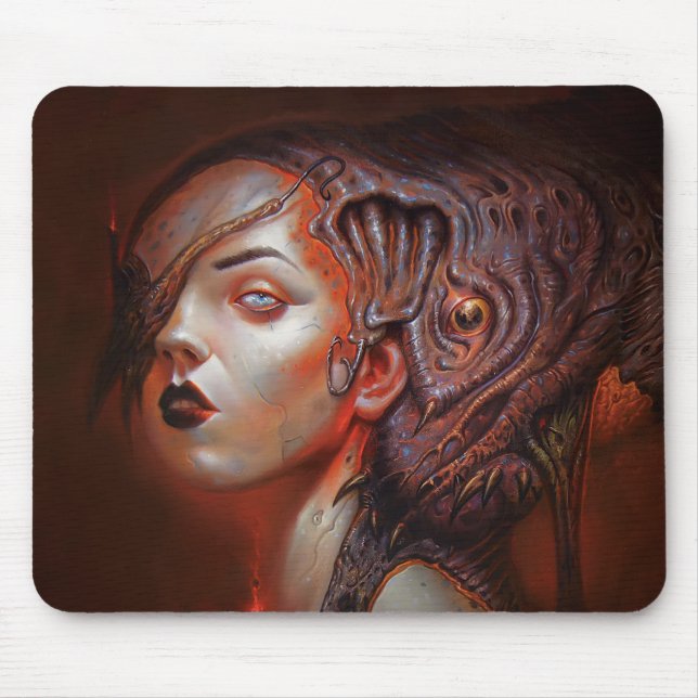 Tapis De Souris Calibre présente Lovecraft Mouse Pad (Devant)