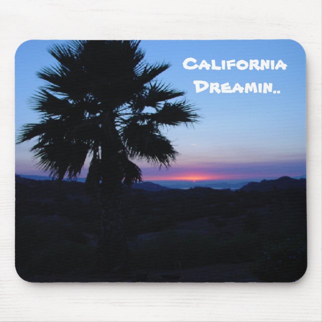 Tapis De Souris California Dreamin Mousepad (Devant)
