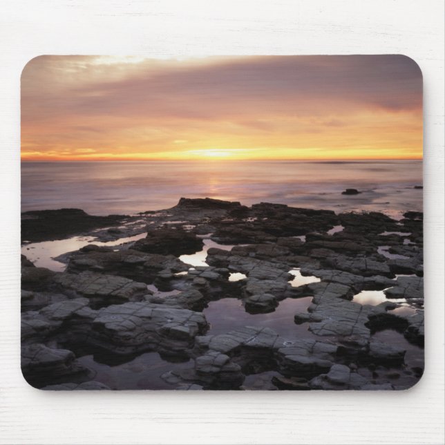 Tapis De Souris Californie, San Diego, Sunset Cliffs, Sunset 6 (Devant)