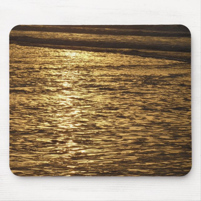 Tapis De Souris Californie Sunset Waves Ocean Seascape (Devant)