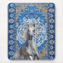 Calligraphie arabe cheval