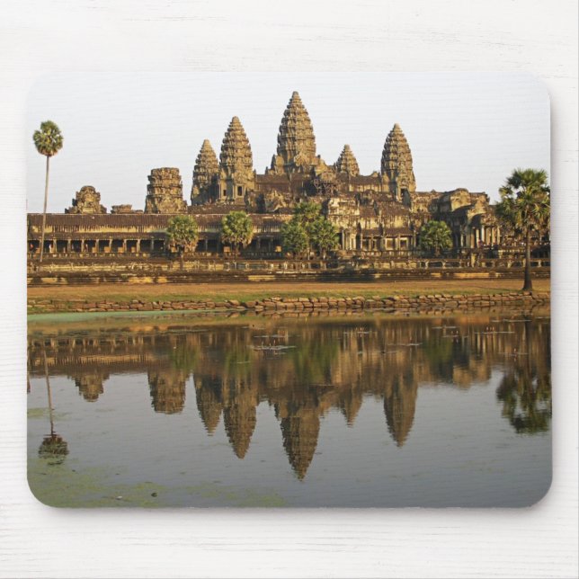 Tapis De Souris Cambodge | Angkor Vat Travel Photo Mousepad (Devant)
