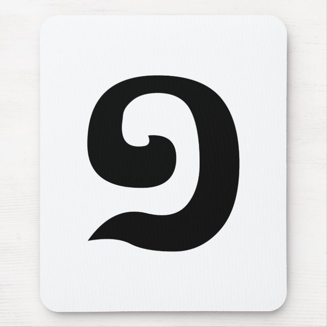 Tapis De Souris Cambodian Number 1 / One / ១ (Muqj) Khmer (Devant)