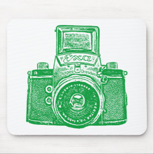 Tapis De Souris Caméra géante Est Allemande - Vert herbe