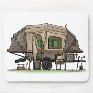 Tapis De Souris Caméra Opus 4 Pop Up   Travel Trailer   Camper Van