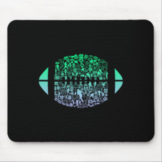 Tapis De Souris Camion De Football Pour Joueur De Football Fan Boy