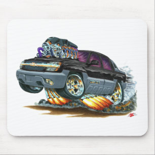 Tapis De Souris Camion noir d'avalanche