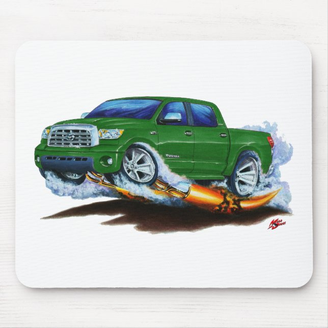 Tapis De Souris Camion vert de Crewmax de toundra de Toyota (Devant)