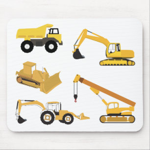 Tapis De Souris Camions de construction
