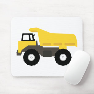 Tapis De Souris Camions de construction de camions de pompage