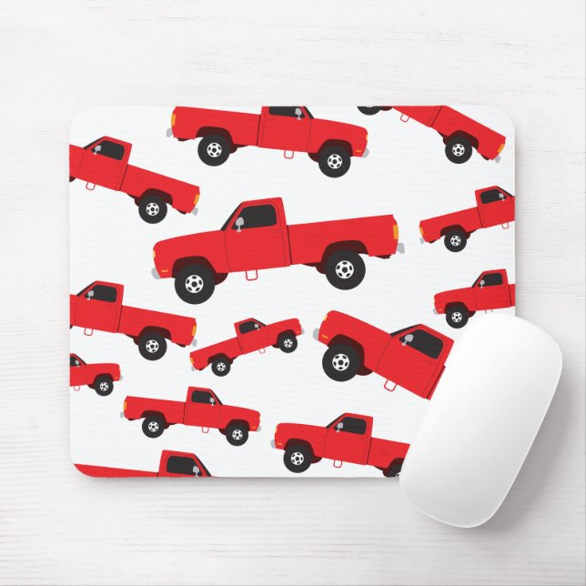 Tapis De Souris Camions de transport de camionnettes (Avec souris)