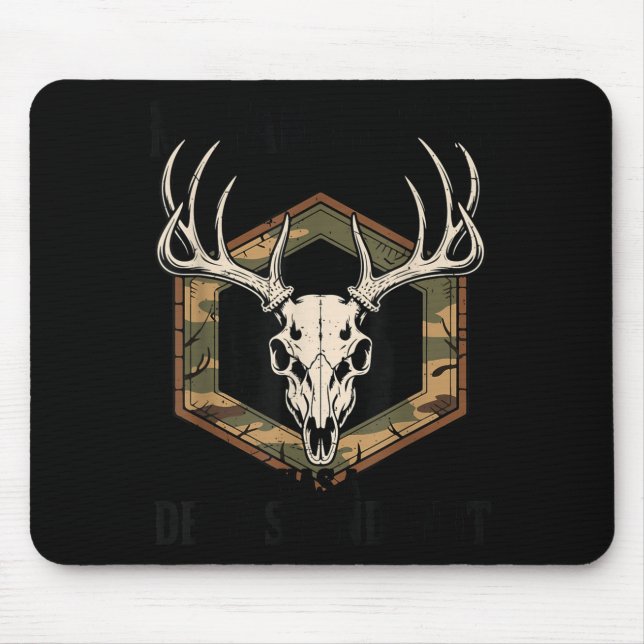 Tapis De Souris Camo Deer Hunting My Family Tree Has Deer Stand In (Devant)