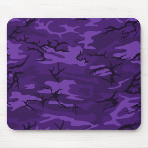 Tapis De Souris Camo pourpre foncé
