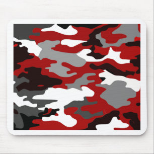 Tapis De Souris Camo Red Shadows