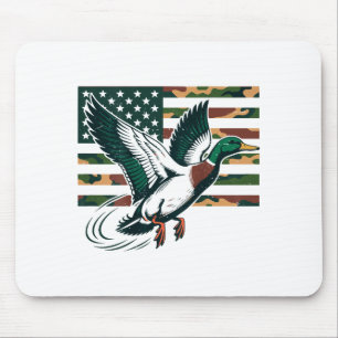 Tapis De Souris Camouflage de chasse de canard colvert de camoufla