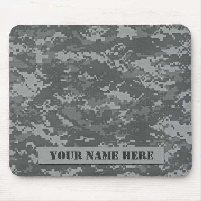 Tapis De Souris Camouflage personnalisé Mousepad d'ACU (Devant)