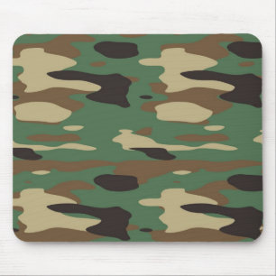 Tapis De Souris Camouflage vert Mousepad