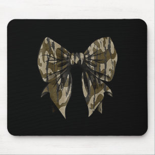 Tapis De Souris Camouflage Vieux Camo Bow Camo Coquette Chasse aux