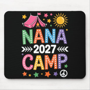 Tapis De Souris Camp de Nana 2027 vacances familiales équipage de