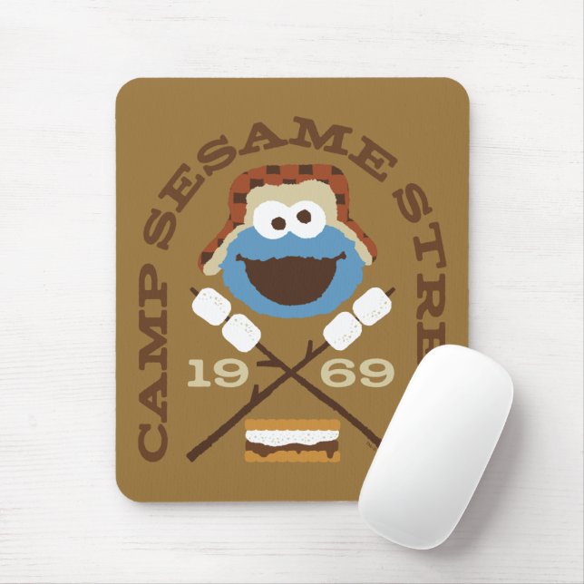 Tapis De Souris Camp Sesame Street 1969 (Avec souris)