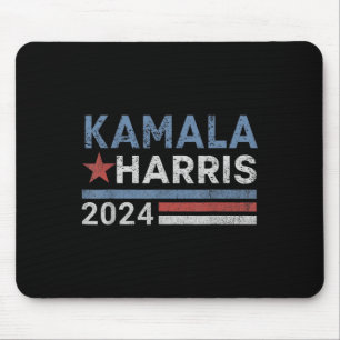 Tapis De Souris Campagne électorale Harris 2024 pour la présidence