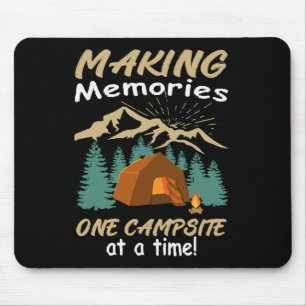 Tapis De Souris CAMPING Faire des souvenirs