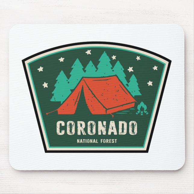 Tapis De Souris Camping forestier national du Coronado (Devant)