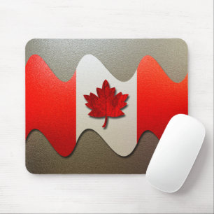 Tapis De Souris Canada Flag-Chrome par Shirley Taylor