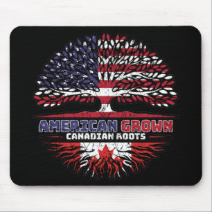 Tapis De Souris Canadian Canada US American États-Unis