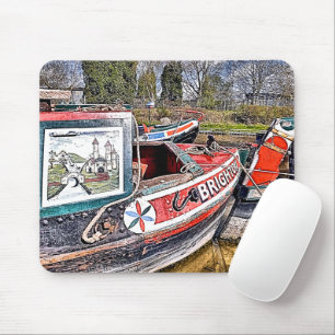 TAPIS DE SOURIS CANAL NARROWBOATS