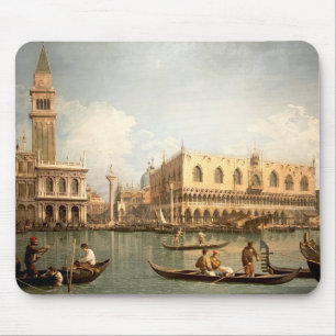 Tapis De Souris Canaletto - Vue sur le bassin de San Marco Venice