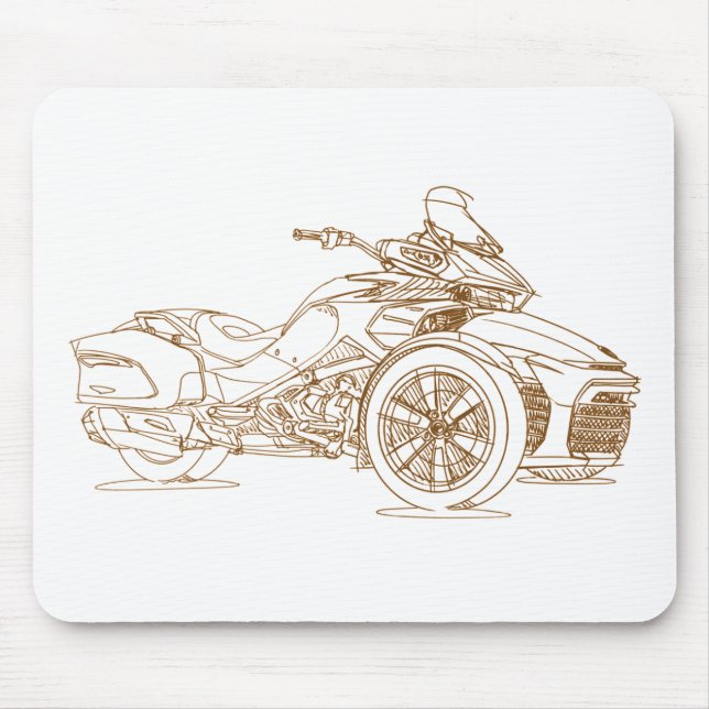 Tapis De Souris CanAm Spyder F3T 2016 (Devant)