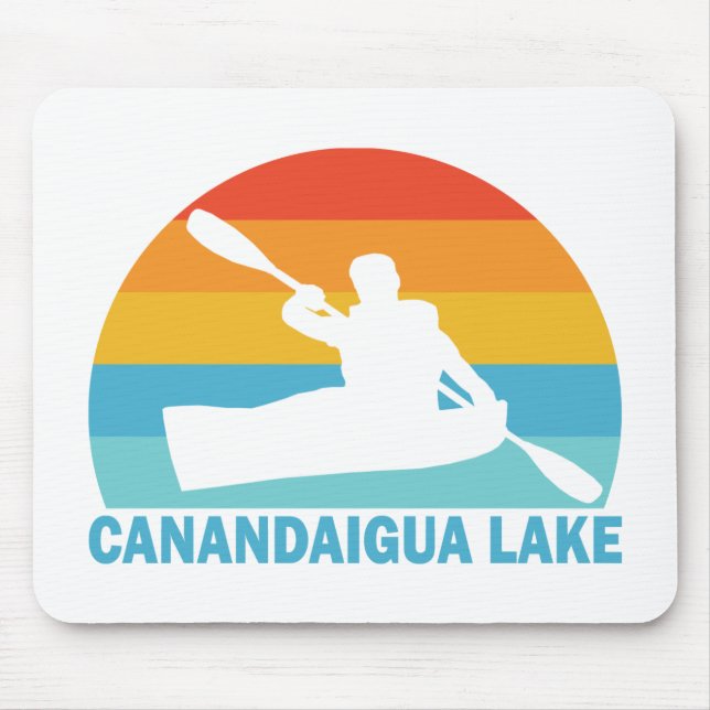 Tapis De Souris Canandaigua Lake New York Kayak (Devant)
