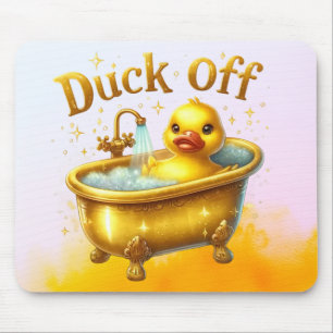 Tapis De Souris Canard de bain drôle