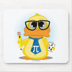 Tapis De Souris Canard de professeur de maths