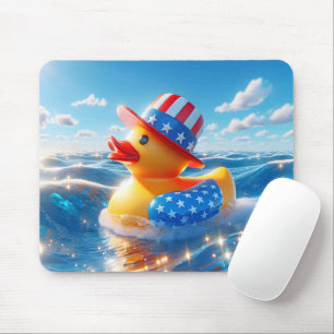 Tapis De Souris Canard en caoutchouc jaune américain