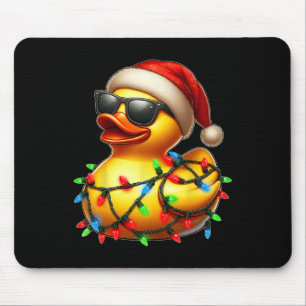 Tapis De Souris Canard en caoutchouc Sungles Jolies Noël Noël Noël