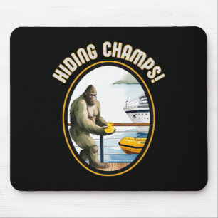 Tapis De Souris Canards de croisière et champions cachés de Bigfoo