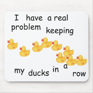 Tapis De Souris Canards Mousepad