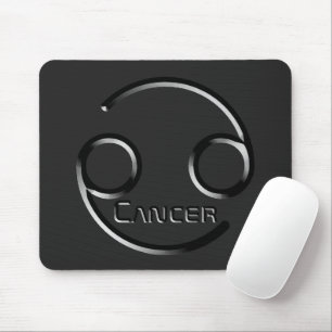 Tapis De Souris CANCER, Conception abstraite du signe zodiaque,