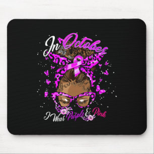 Tapis De Souris Cancer Et Violence Domestique Mois De Sensibilisat